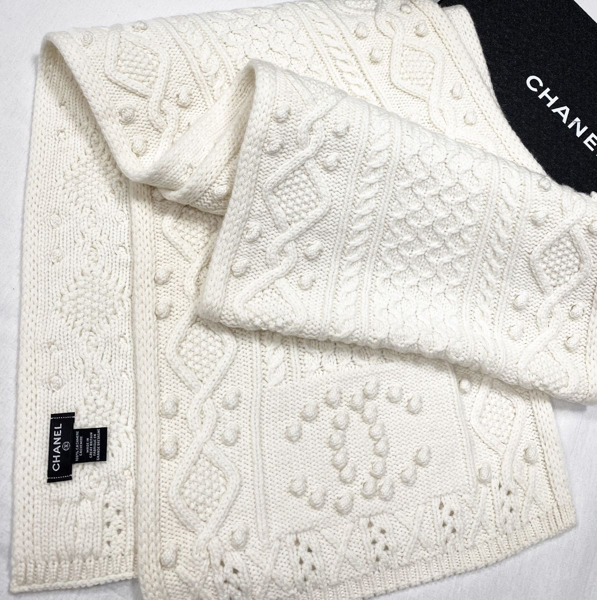 Шарф / кашемир / Chanel цена 46 965 руб