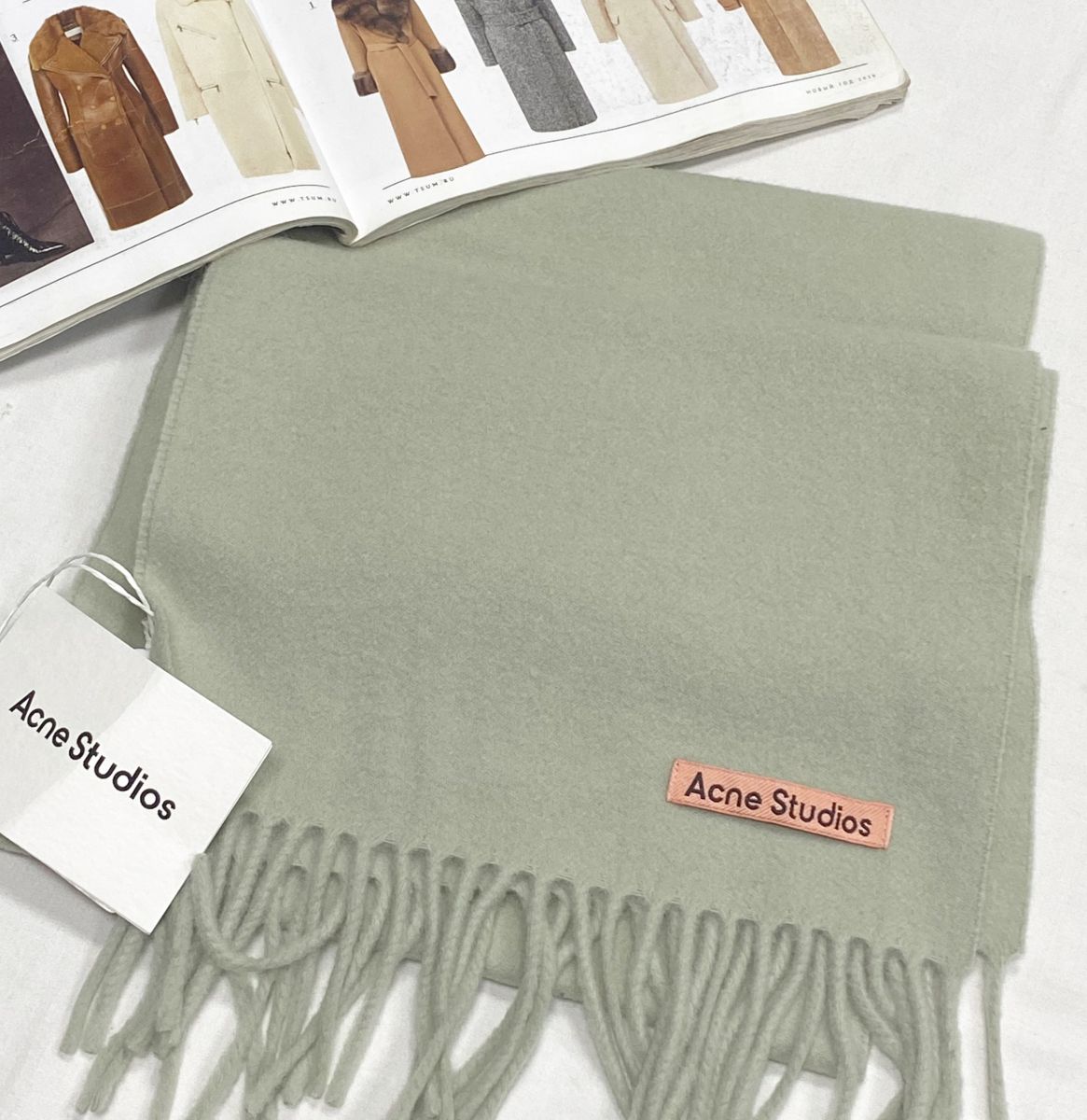 Шарф Acne Studios размер 25/160 цена 25 048 руб/ с биркой/
