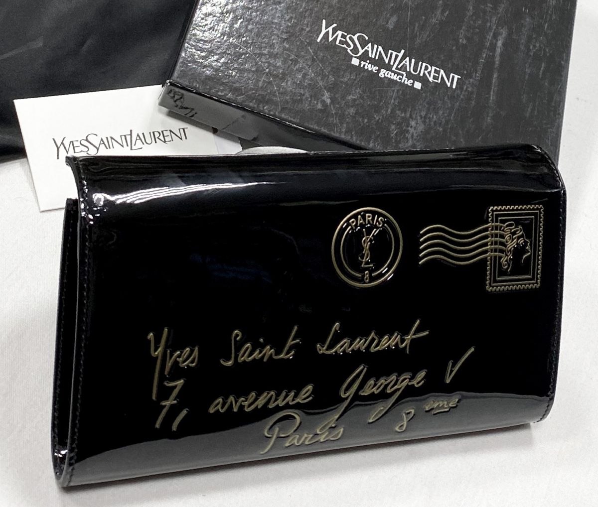 Клатч Yves Saint Laurent размер 20/12 цена 31 310 руб / упаковка /