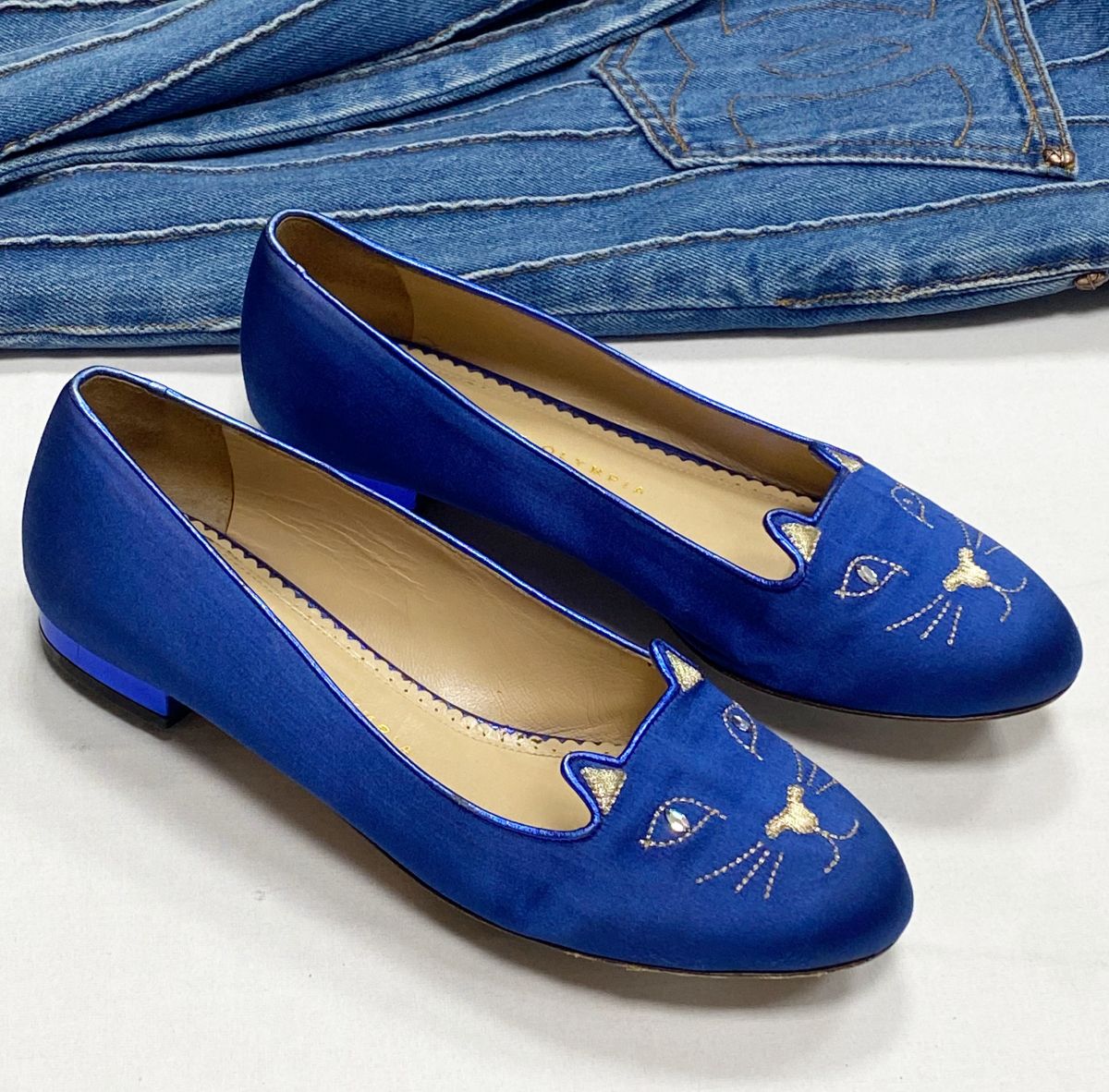 Балетки Charlotte Olympia размер 38 цена 10 959 руб 