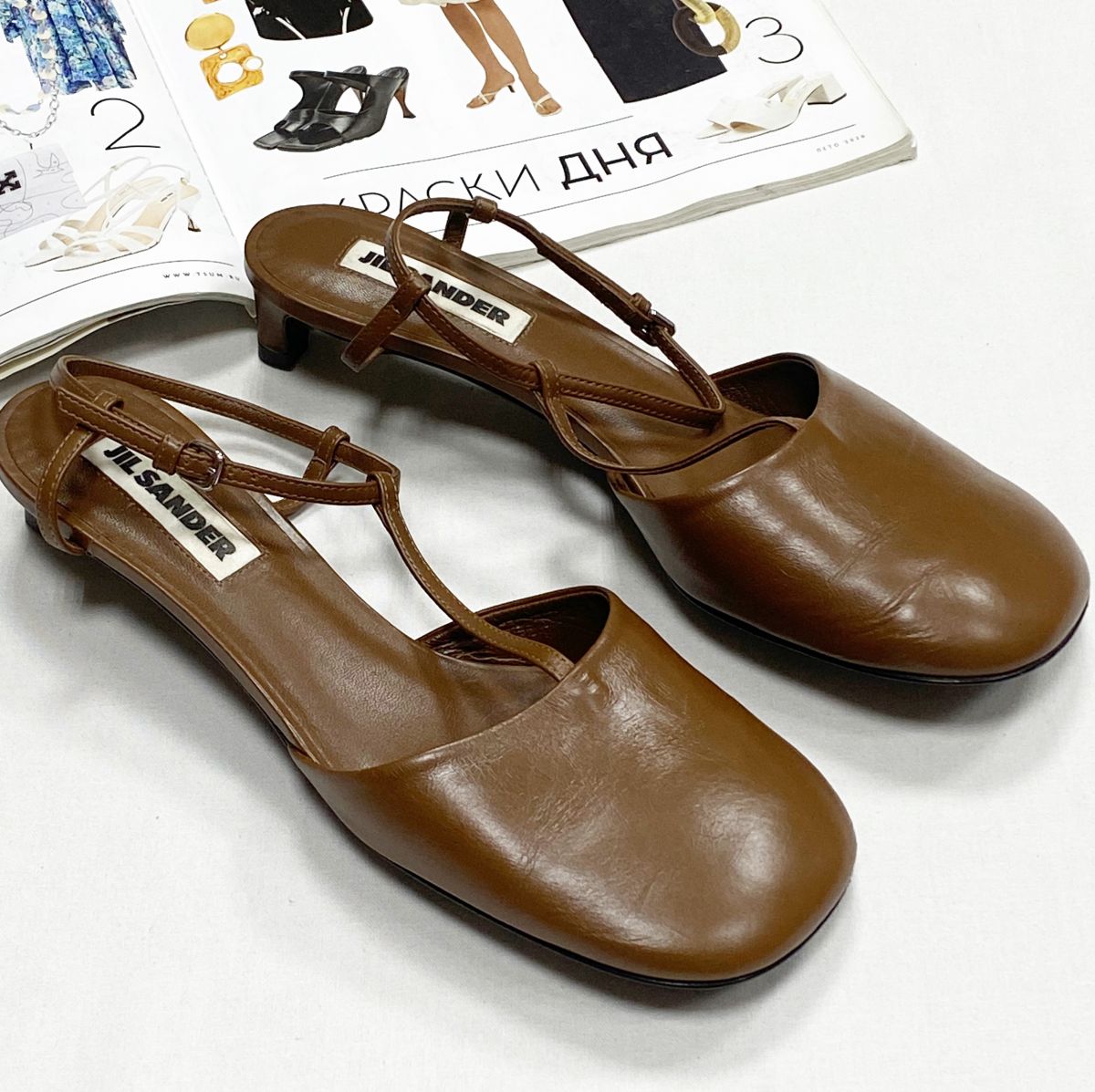 Босоножки Jil Sander размер 38 цена 23 483 руб