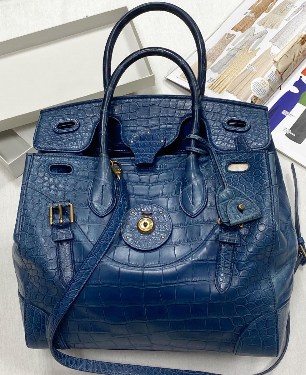 Сумка/ Крокодил/ Ralph Lauren размер 30/25 цена 422 685 руб
