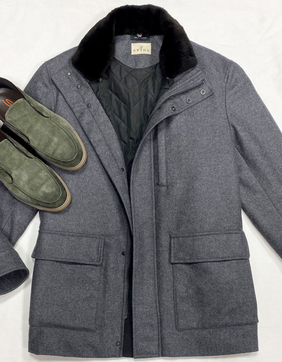 #mechtamen Куртка Spiga размер 48 цена 23 483 рубЛоферы Santoni размер 41.5 цена 15 655 руб