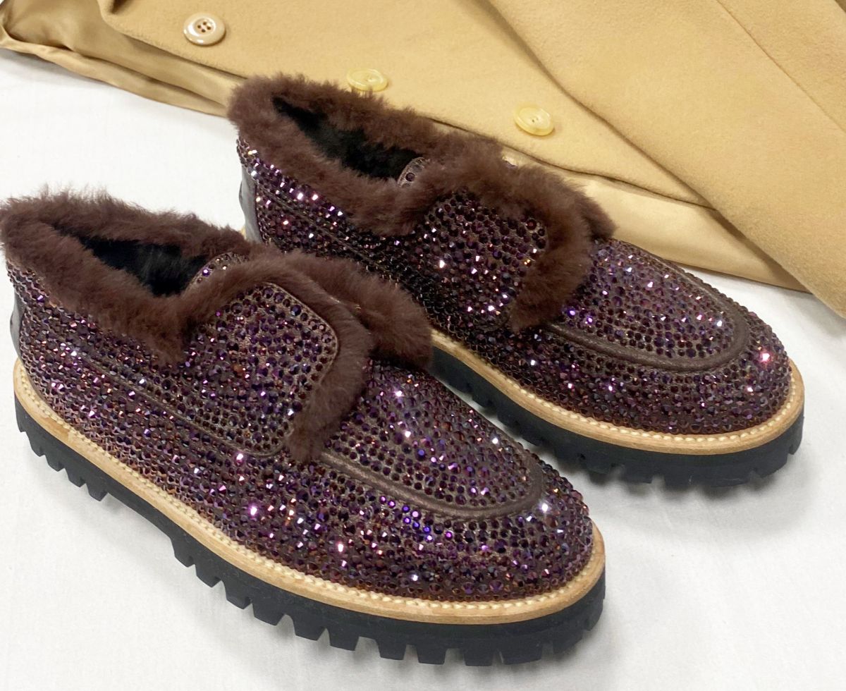 Лоферы / на меху / Le Silla размер 38 цена 23 483 руб