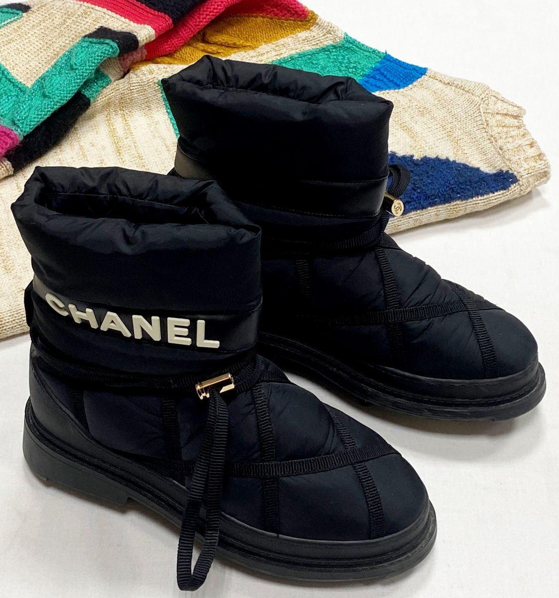 Дутики Chanel размер 37 цена 62 620 руб