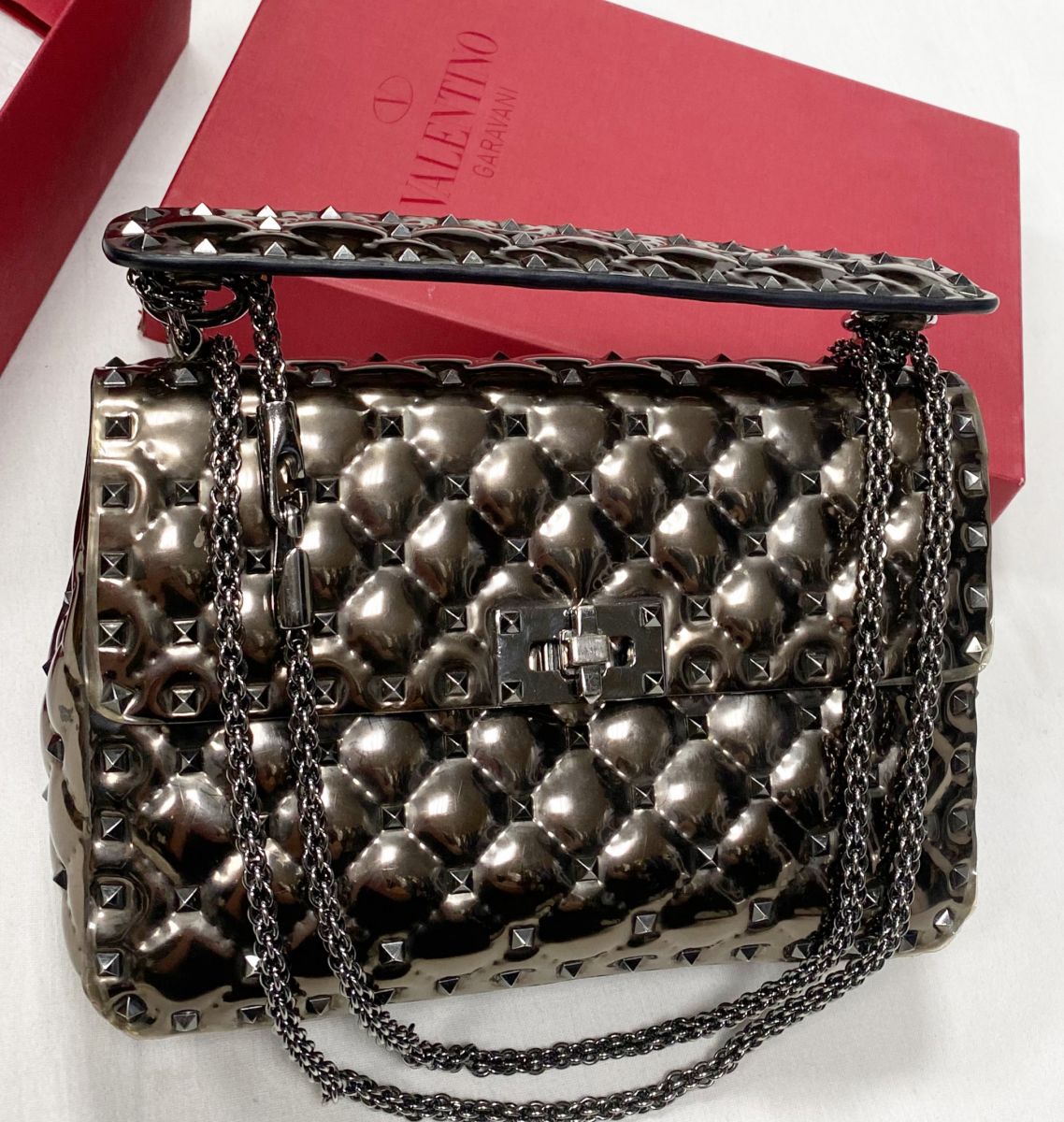 Сумка Valentino размер 25/15 цена 78 275 руб