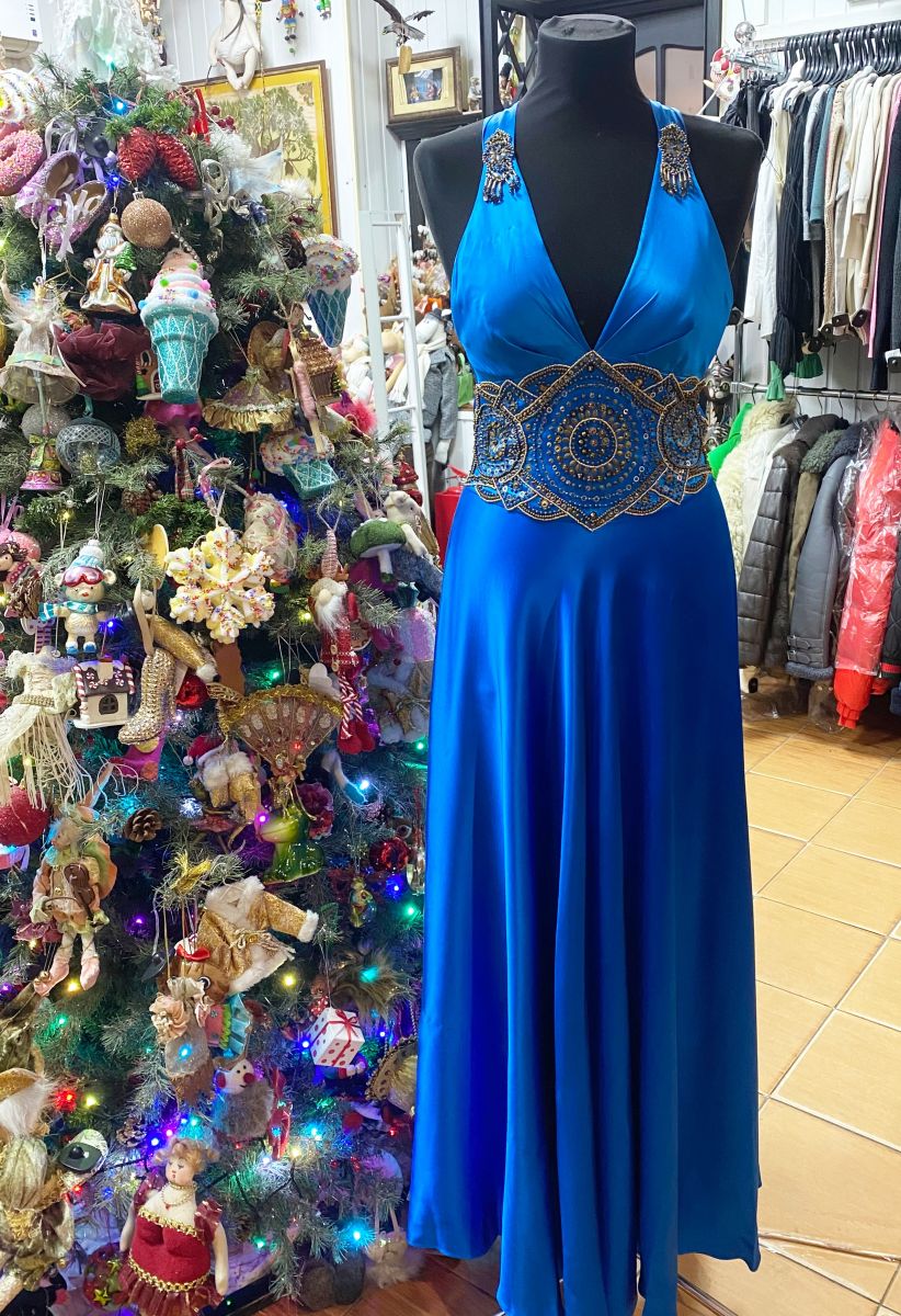 Платье/камни/ Jenny Peckham размер 8 цена 23 483 руб
