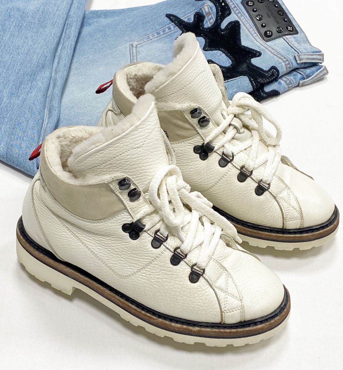 Ботинки Kiton размер 37.5 цена 15 655 руб