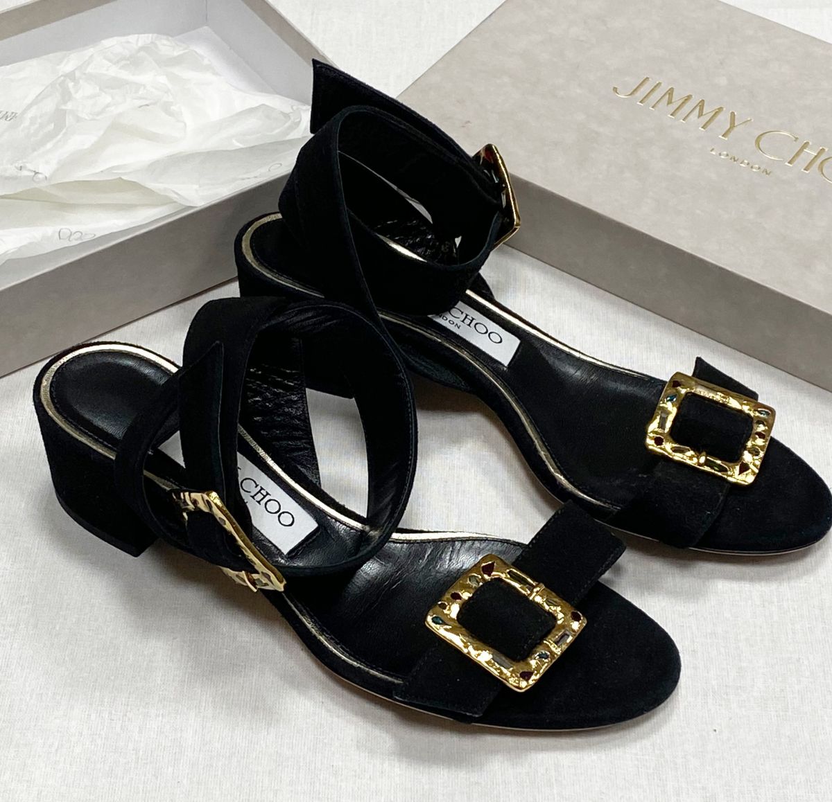Босоножки Jimmy Choo размер 36.5 цена 23 483 руб