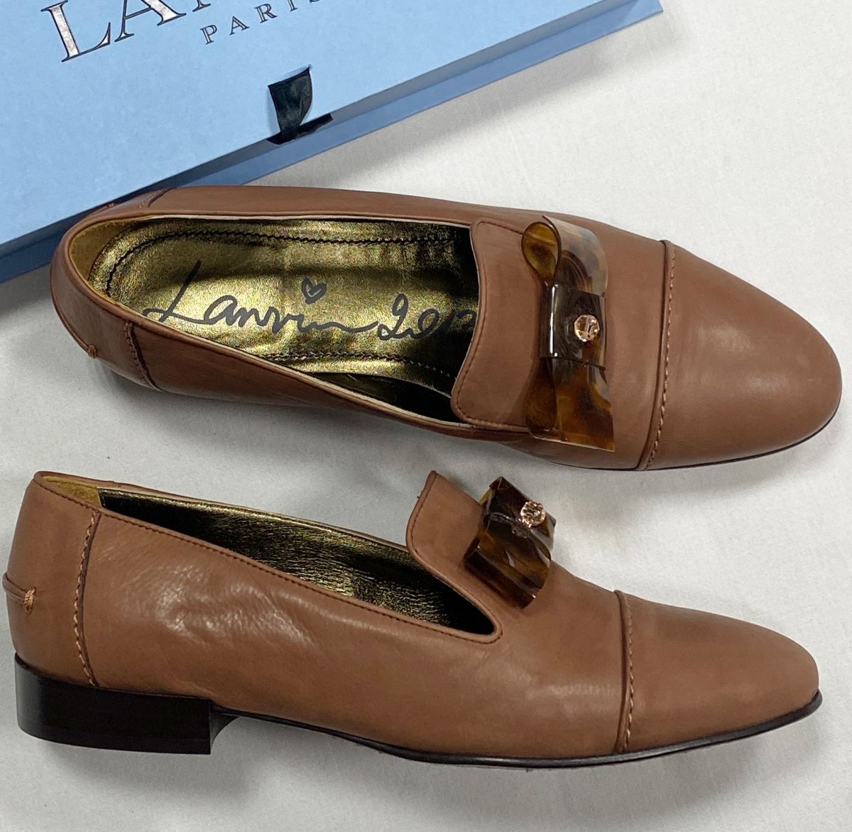 Лоферы Lanvin размер 39 цена 15 655 руб
