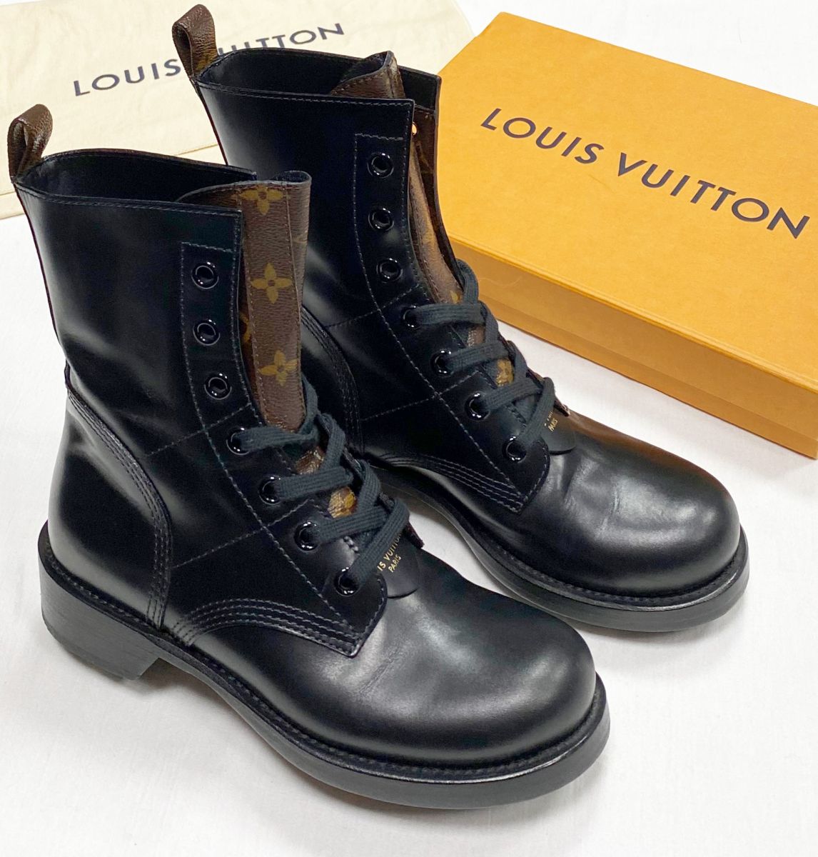 Ботинки Louis Vuitton размер 38.5 цена 78 275 руб / новые /