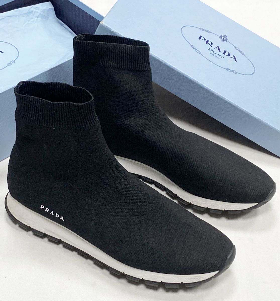 Ботинки Prada размер 41 цена 15 655 руб