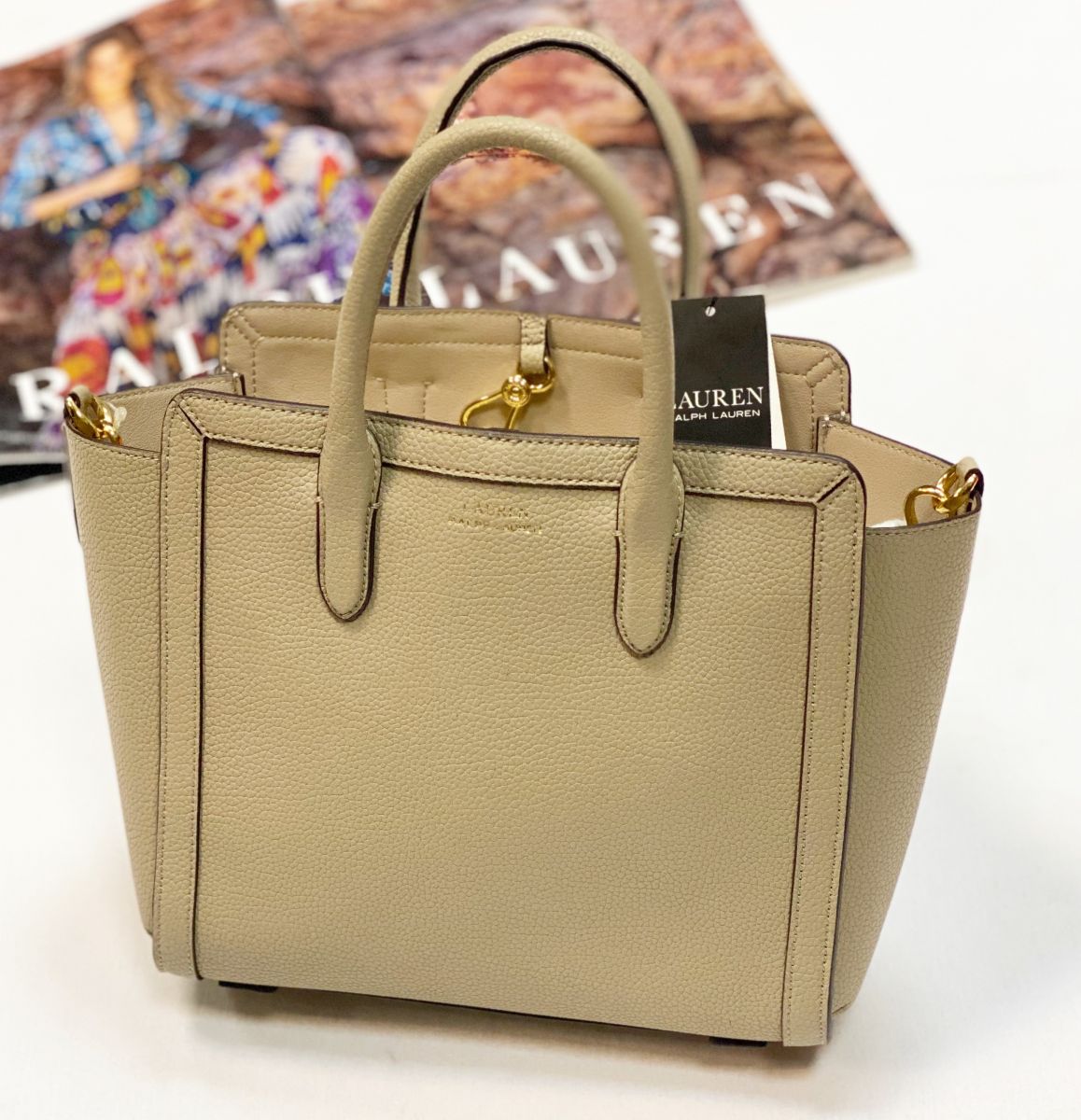 Сумка Ralph Lauren размер 23/22 цена 10 770 руб 