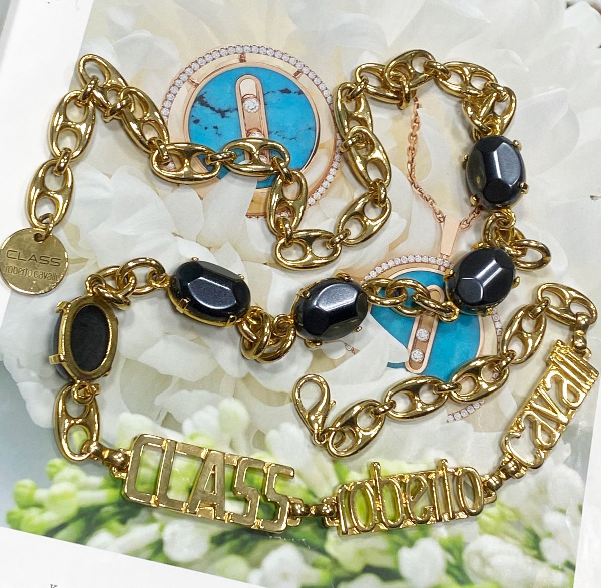 Пояс Roberto Cavalli цена 7 828 руб