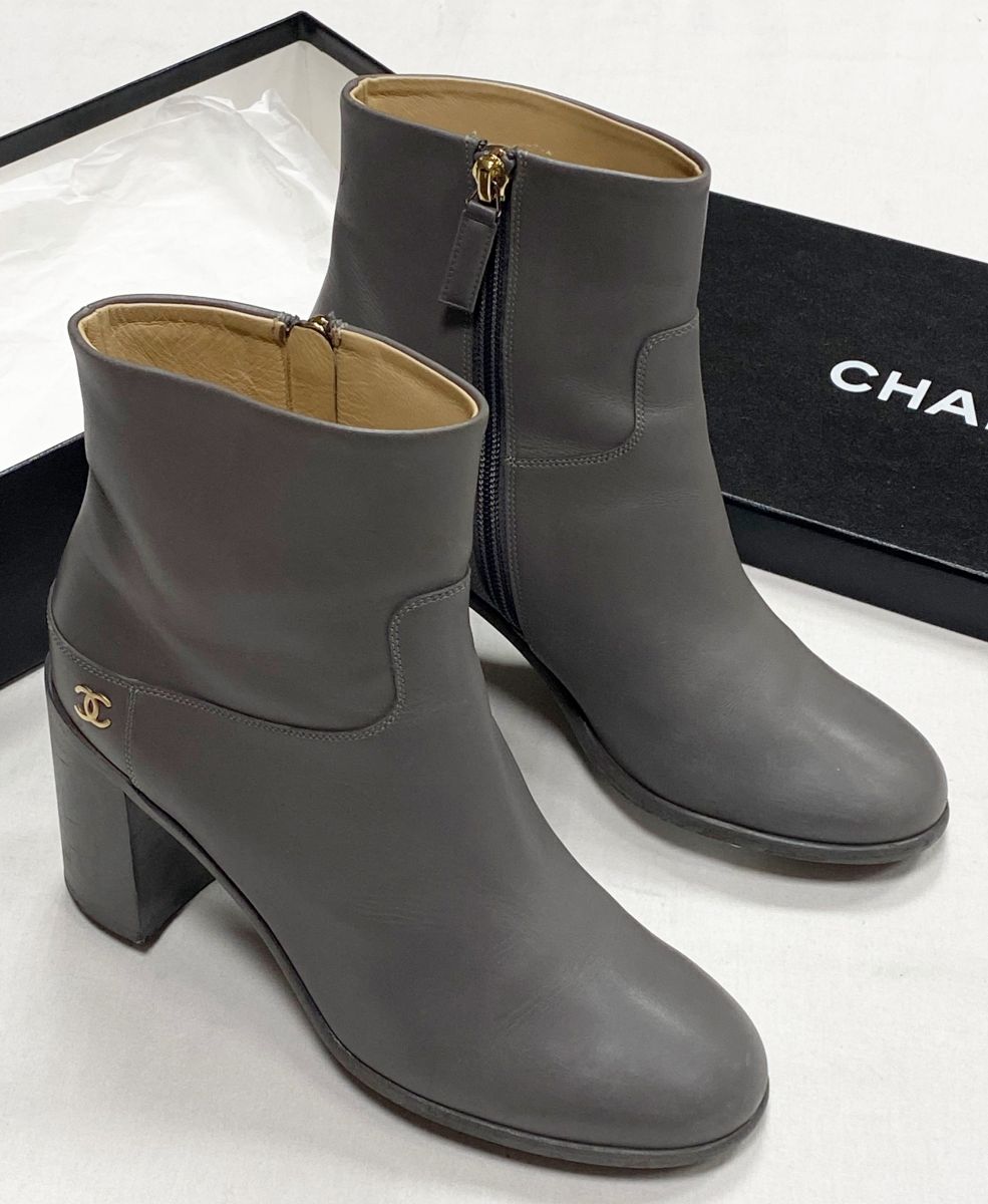 Ботильоны Chanel размер 37.5 цена 15 655 руб