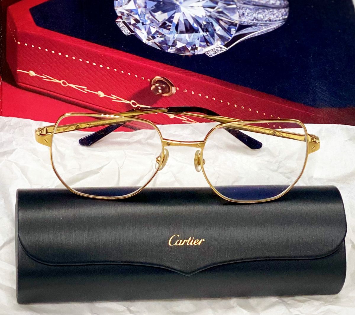Очки Cartier цена 46 965 руб 