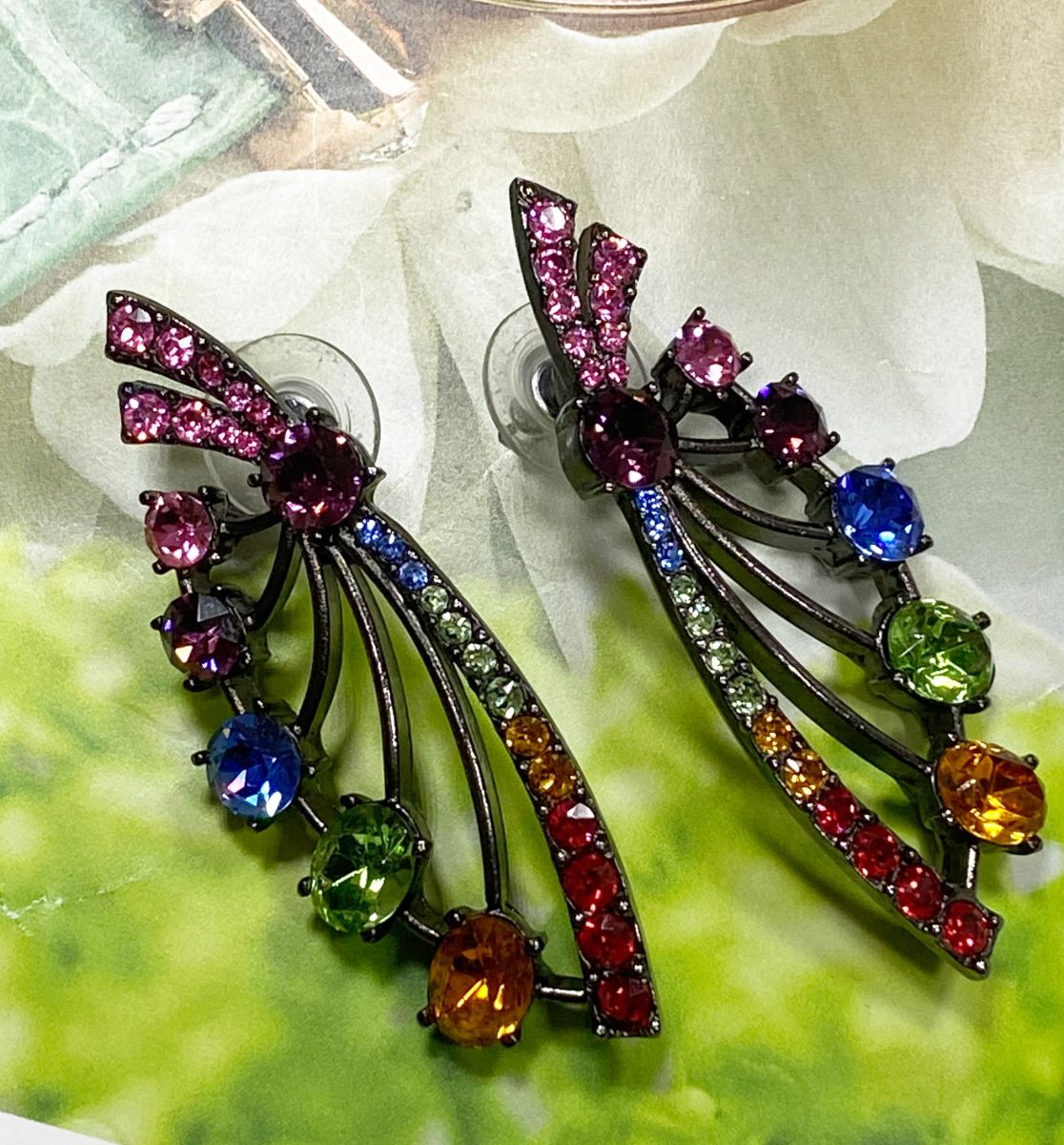 Серьги / камни/ Oscar De La Renta цена 7 828 руб
