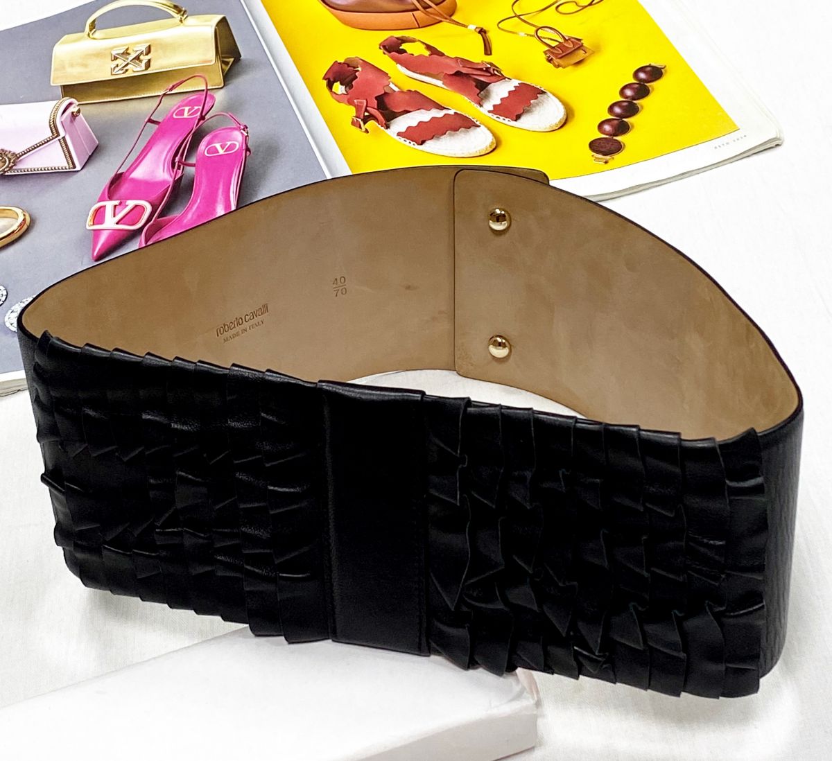 Пояс Roberto Cavalli размер 40/70 цена 10 959 руб