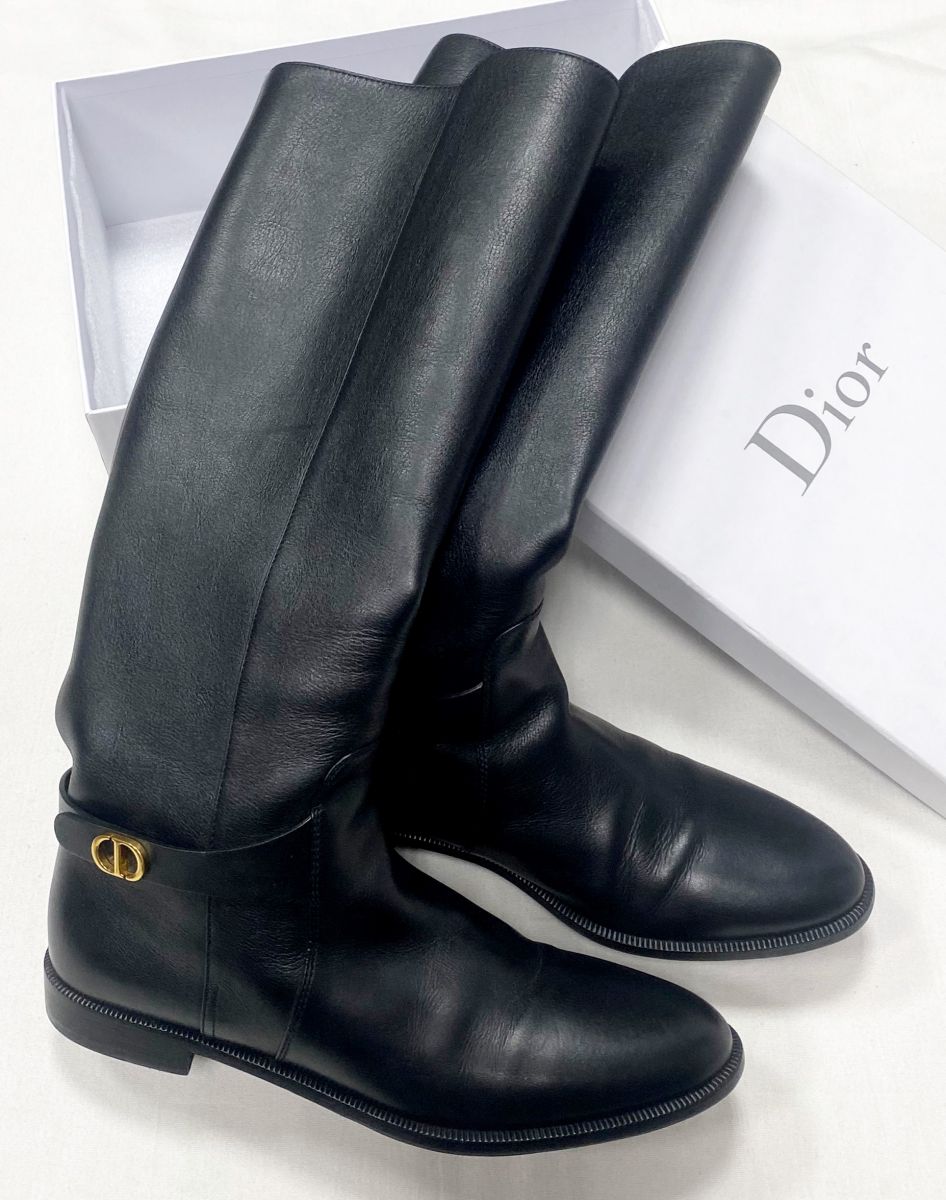 Сапоги Christian Dior размер 37.5 цена 62 620 руб