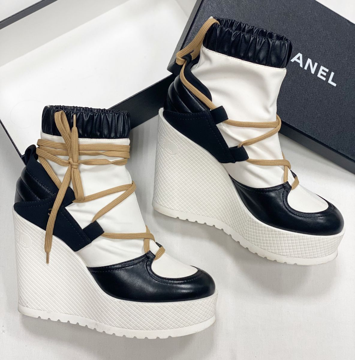 Ботинки Chanel размер 38.5 цена 46 965 руб