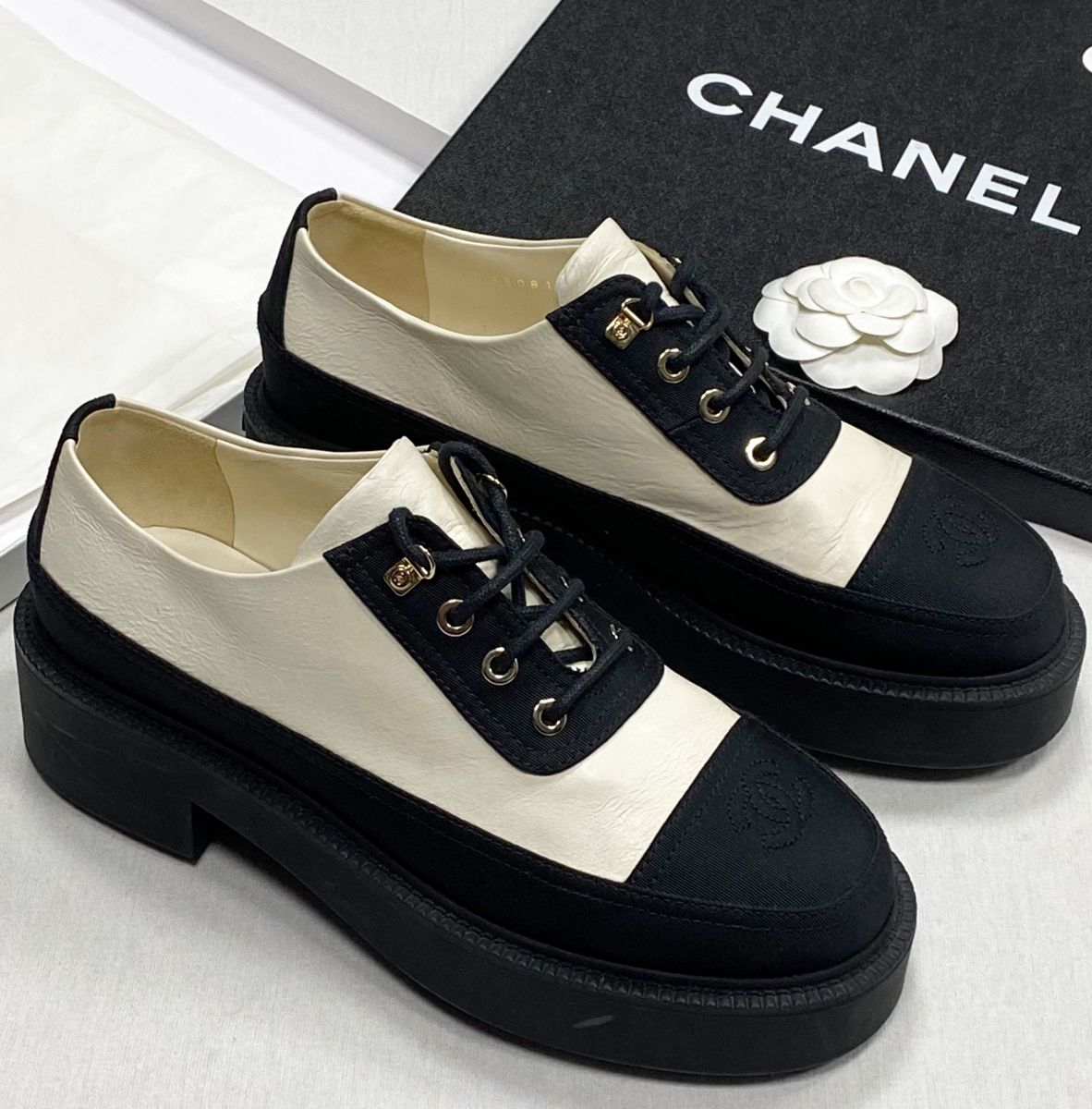 Ботинки Chanel размер 37 цена 39 138 руб
