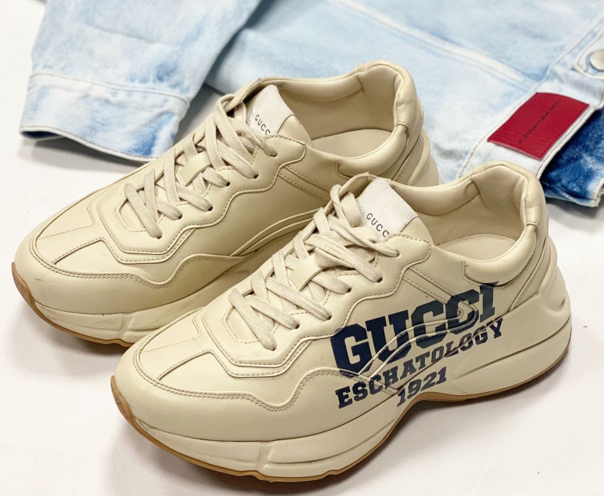 Кроссовки Gucci размер 38 цена 34 441 руб 