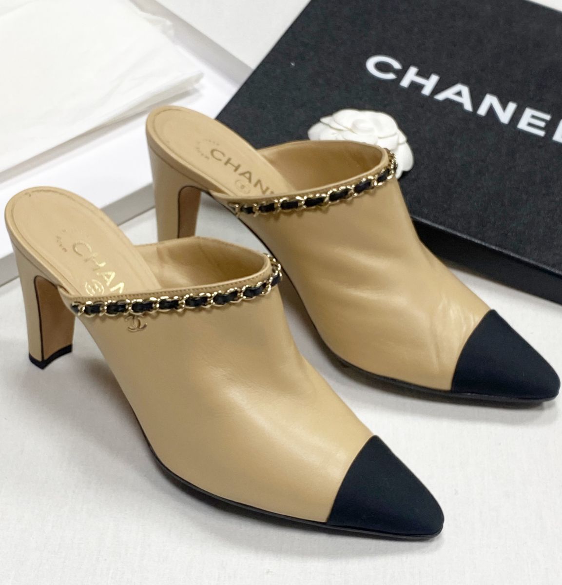Мюли Chanel размер 39.5 цена 109 585 руб