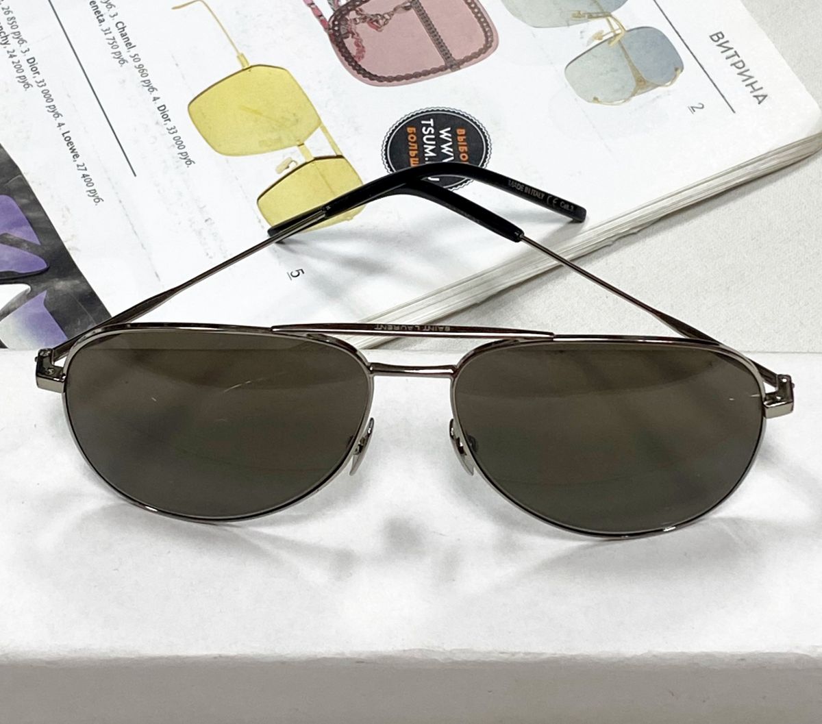 Очки Saint Laurent цена 28 179 руб 