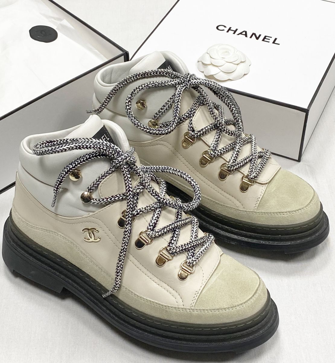 Ботинки Chanel размер 39 цена 93 930 руб