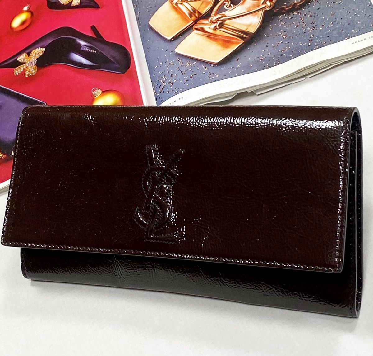 Клатч Ysl размер 24/13 цена 10 959 руб