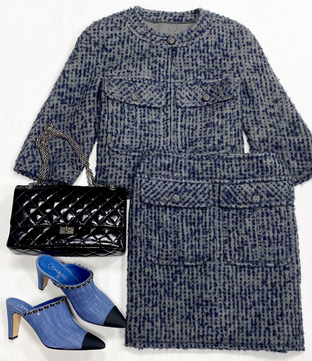 Костюм Chanel размер 40 цена 156 550 руб
Мюли Chanel размер 39.5 цена 78 275 руб
Сумка Chanel 