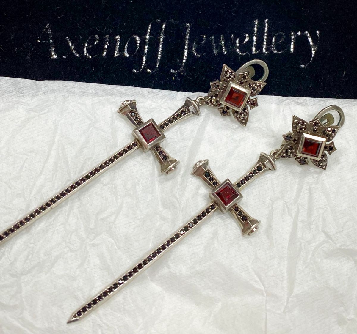 Серьги / камни / Axenoff Jewellery цена 62 620 руб