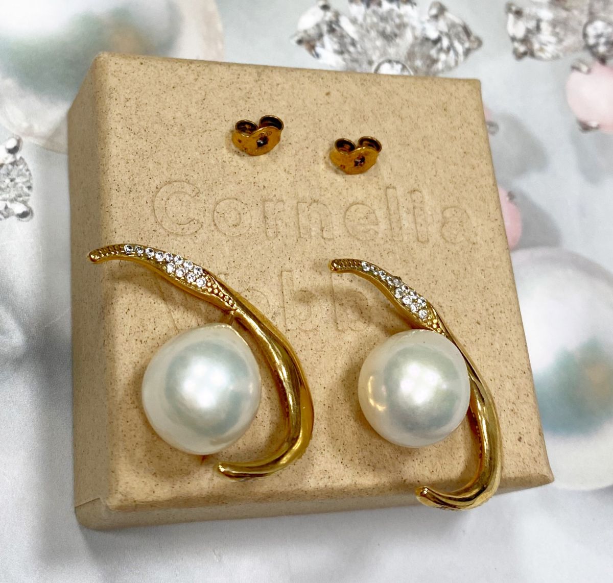 Серьги / жемчуг / Cornelia Webb цена 23 483 руб