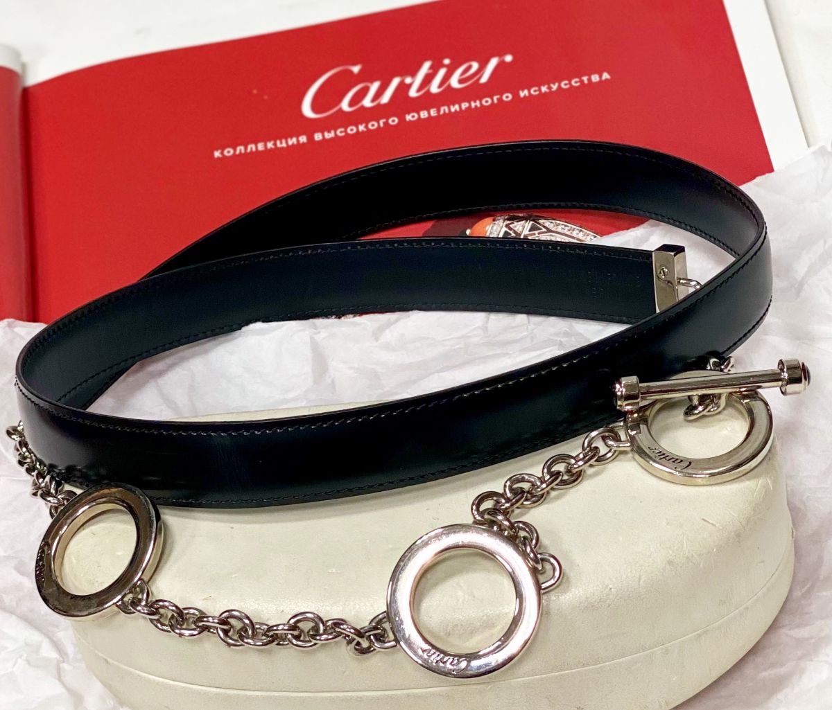 Пояс Cartier цена 15 655 руб 