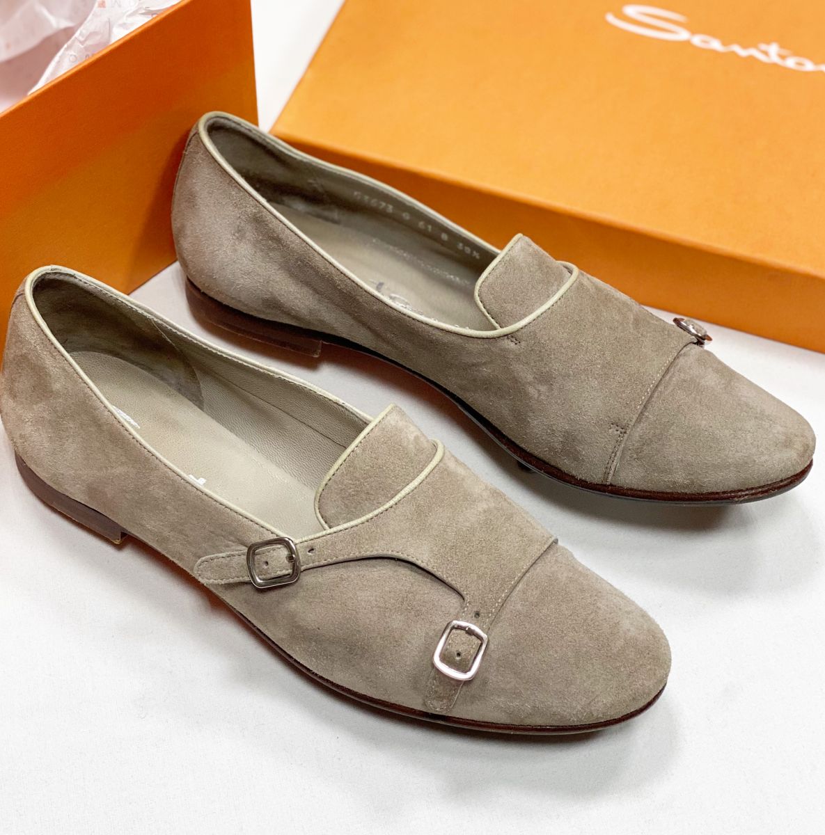 Лоферы Santoni размер 38.5 цена 10 959 руб
