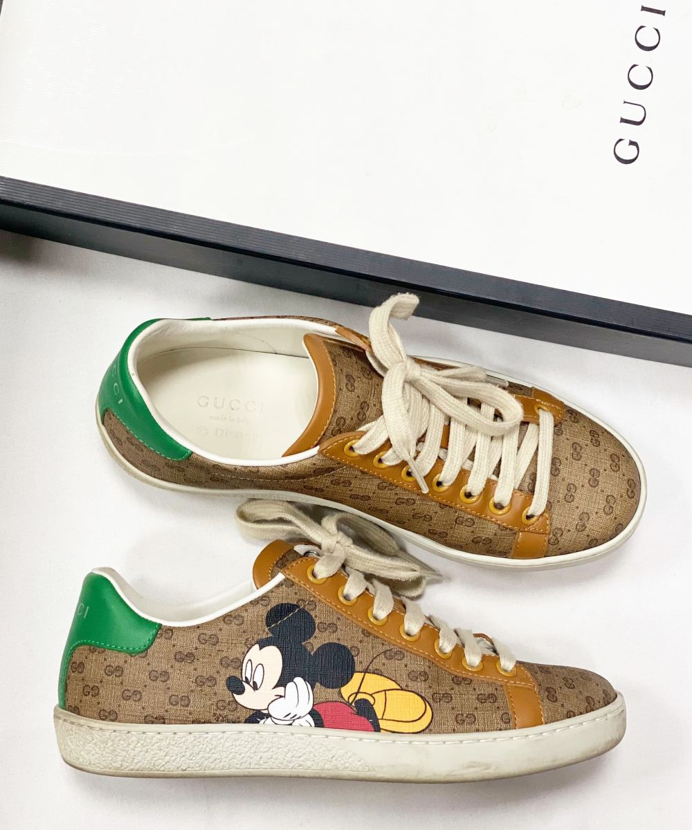 Кеды Gucci размер 34.5 цена 23 483 руб 