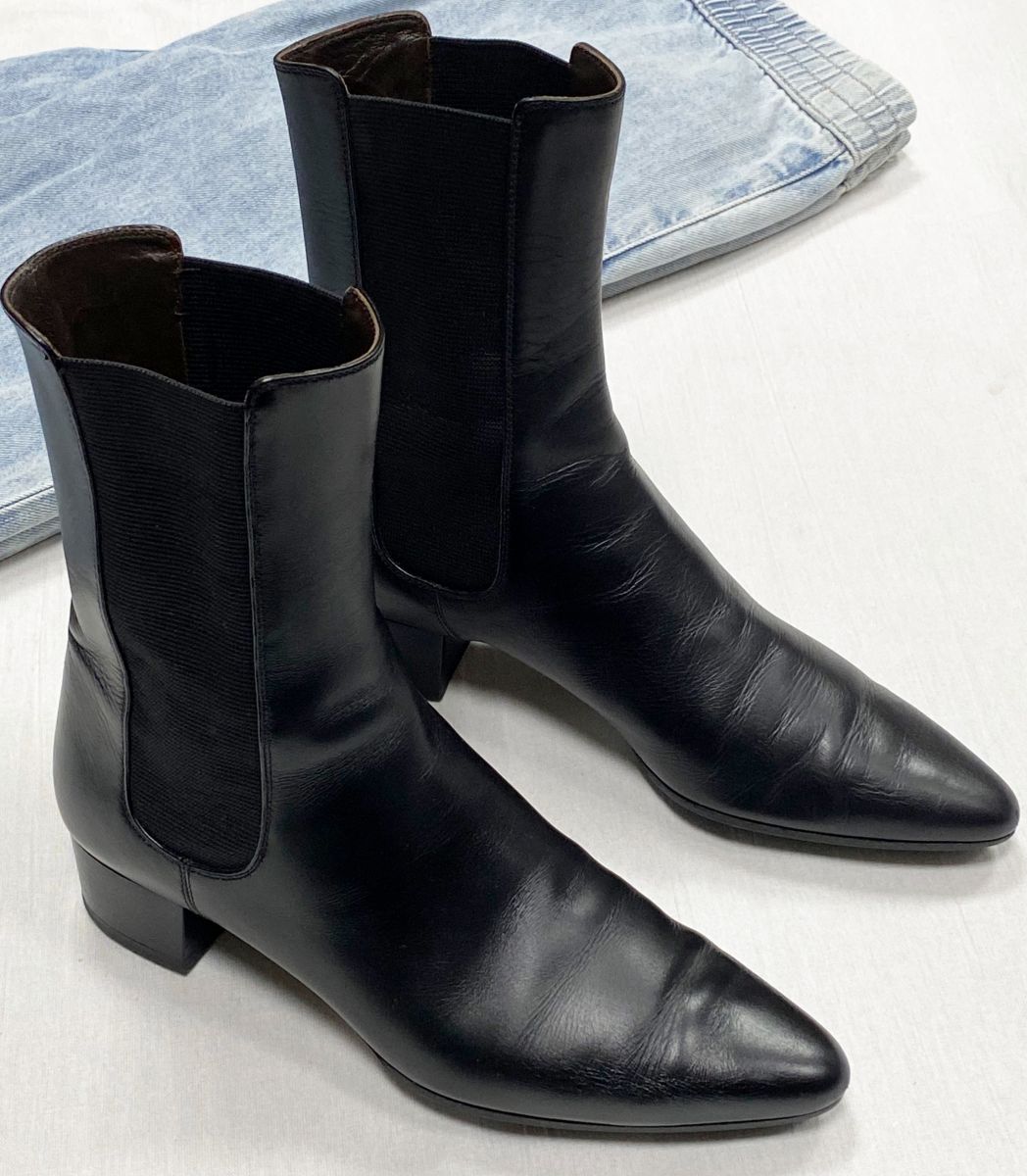 Ботинки Saint Laurent размер 37.5 цена 31 310 руб