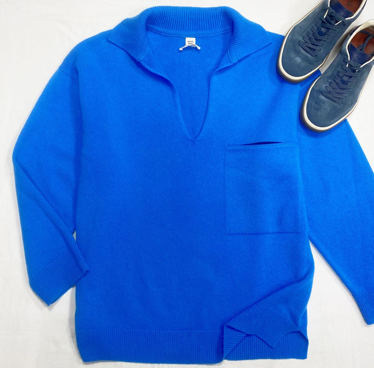 Джемпер / кашемир / Hermès размер 40 цена 62 620 руб