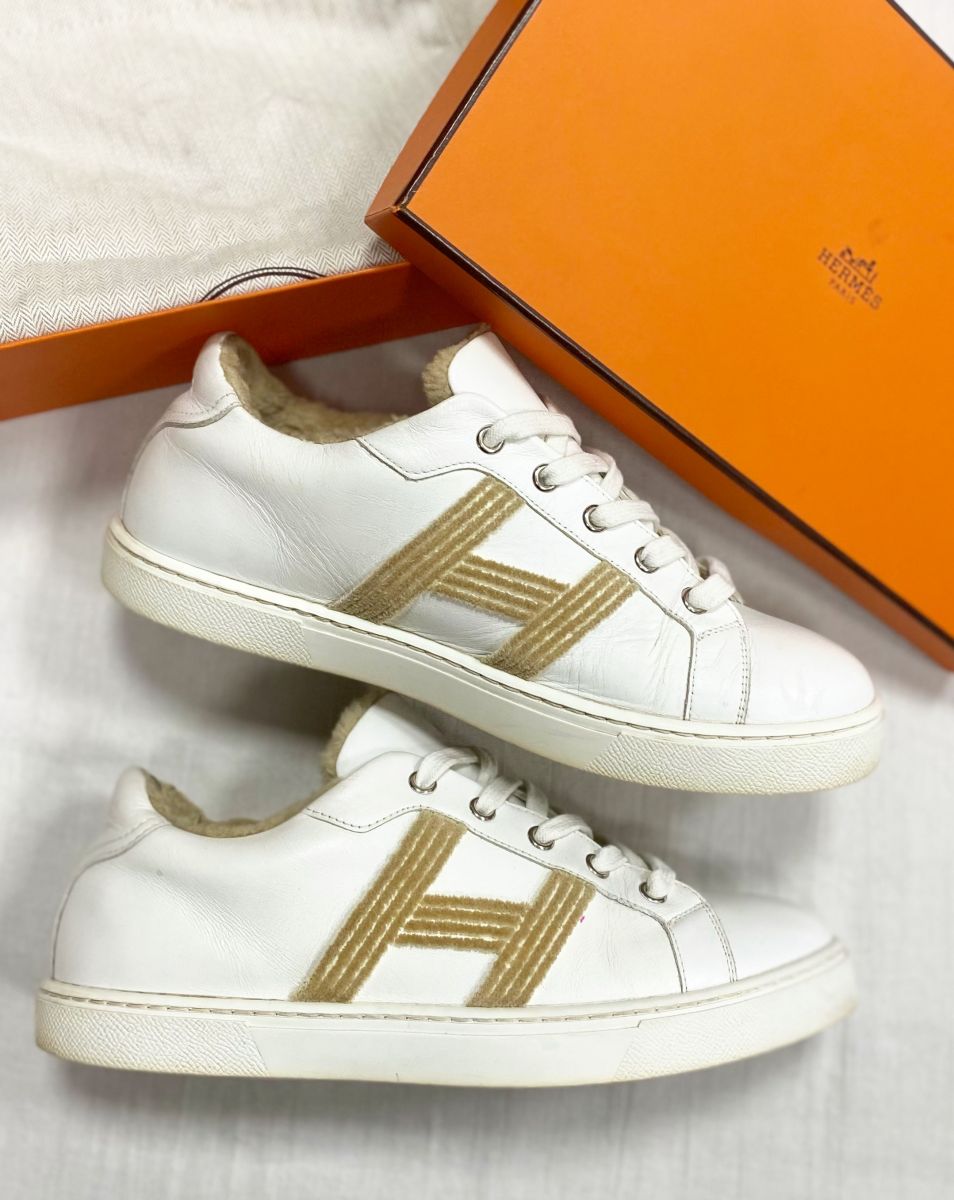 Кеды / на меху / Hermès размер 38 цена 23 483 руб 