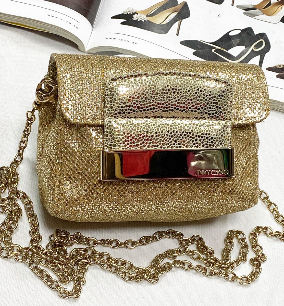 Сумочка Jimmy Choo размер 12/10 цена 23 483 руб