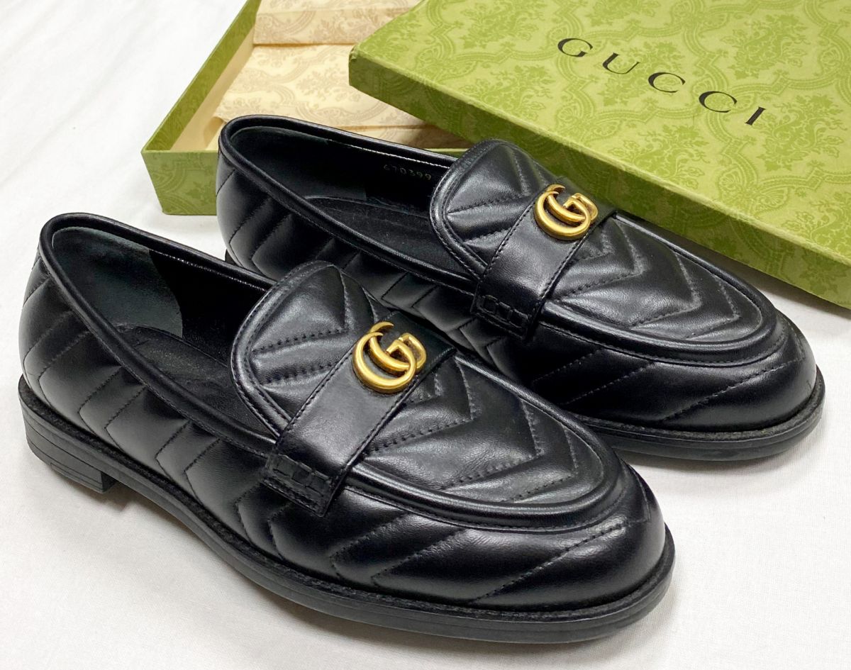 Лоферы Gucci размер 38.5 цена 31 310 руб