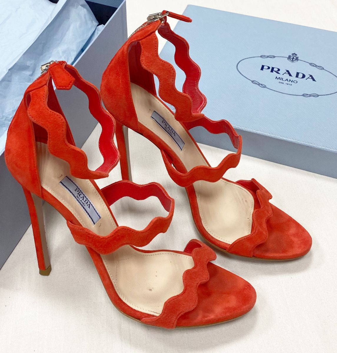 Босоножки Prada размер 38 цена 18 786 руб