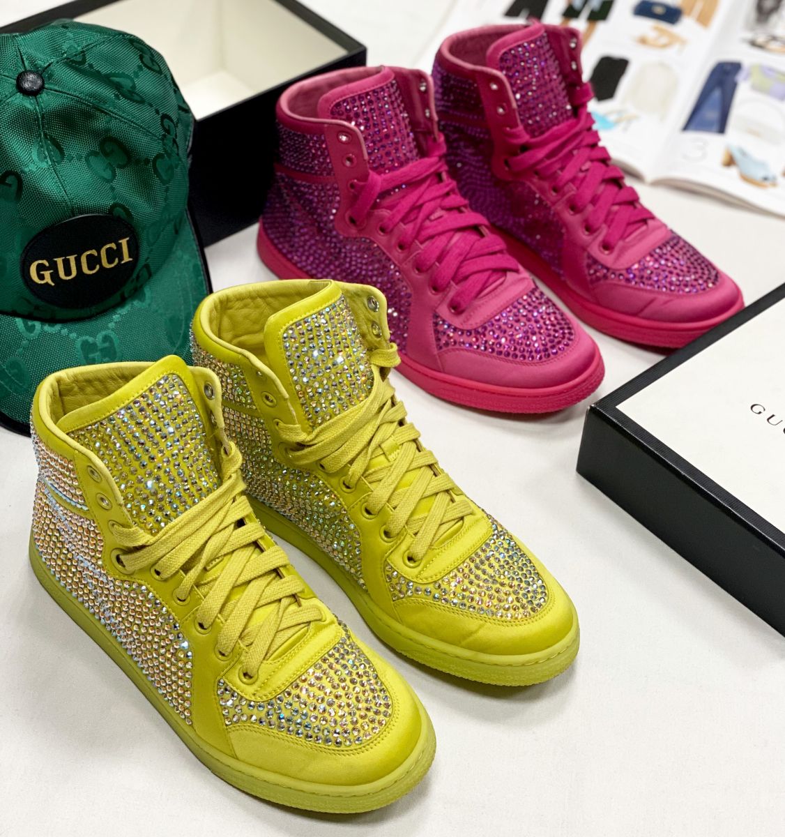Кеды /камни/ Gucci размер цена по 23 483 руб
