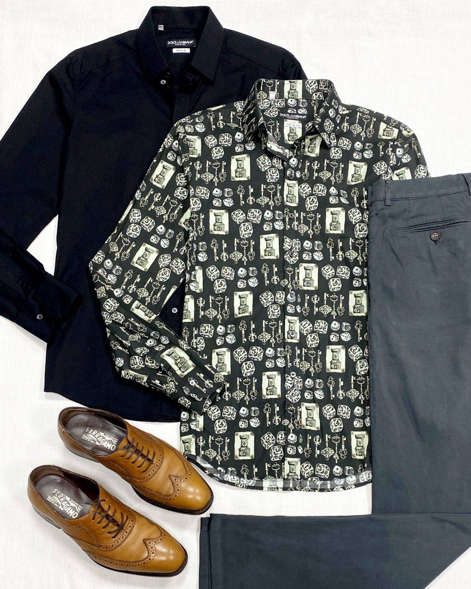 #mechtamen Рубашки Dolce Gabbana размер 15/38 цена по 7 828 руб
Брюки Brunello Cucinelli размер 52 цена 9 393 руб
Ботинки Salvatore Ferragamo размер 41 цена 10 959 руб