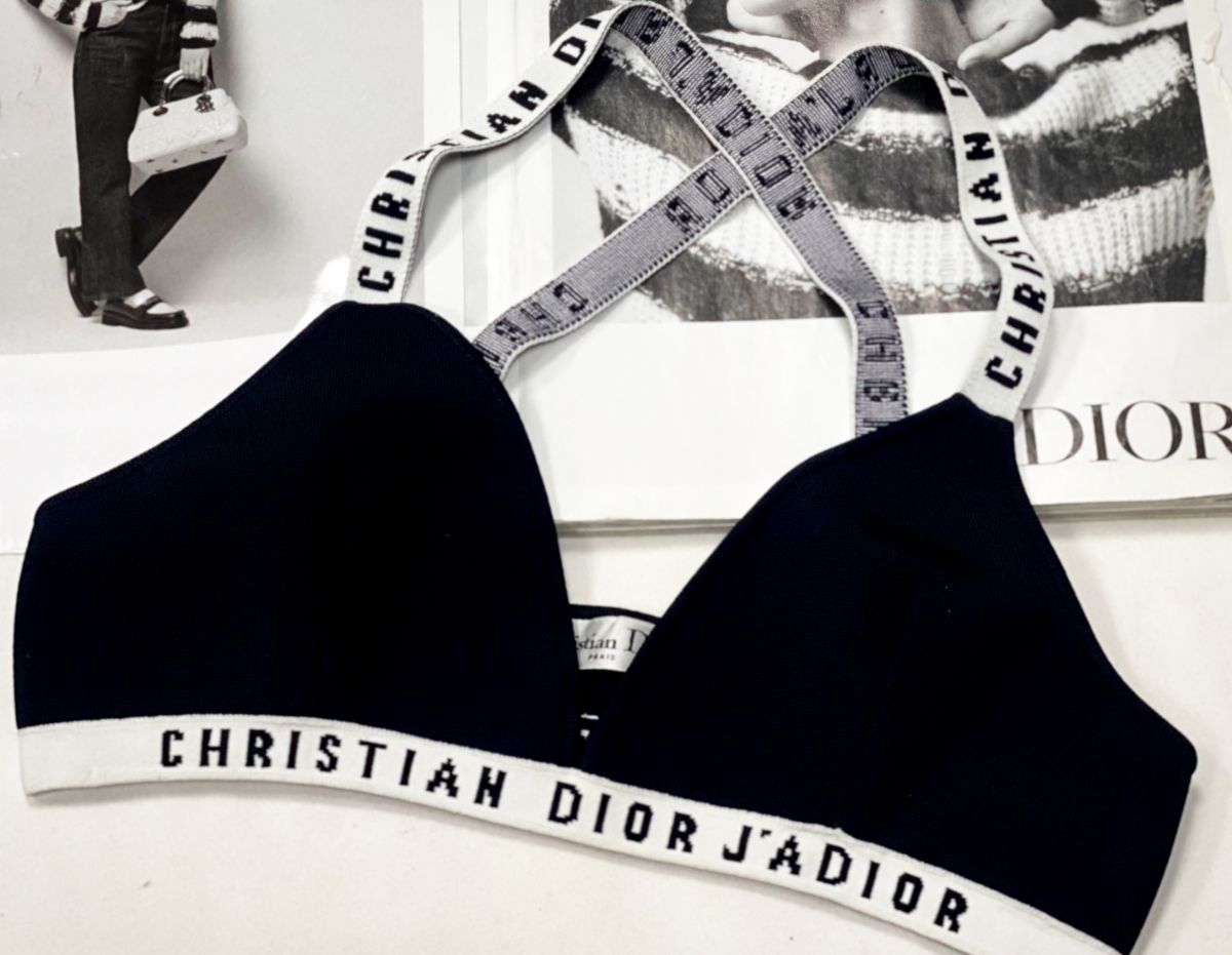 Кроп топ Christian Dior размер S цена 23 483 руб 
