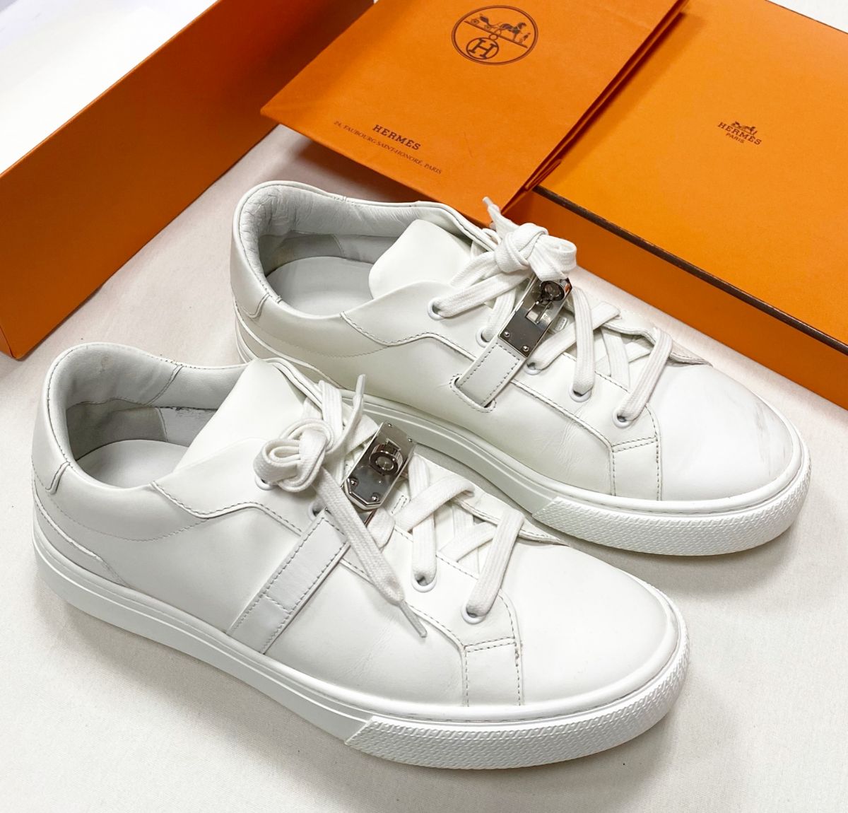 Кеды Hermès размер 40.5 цена 73 579 руб