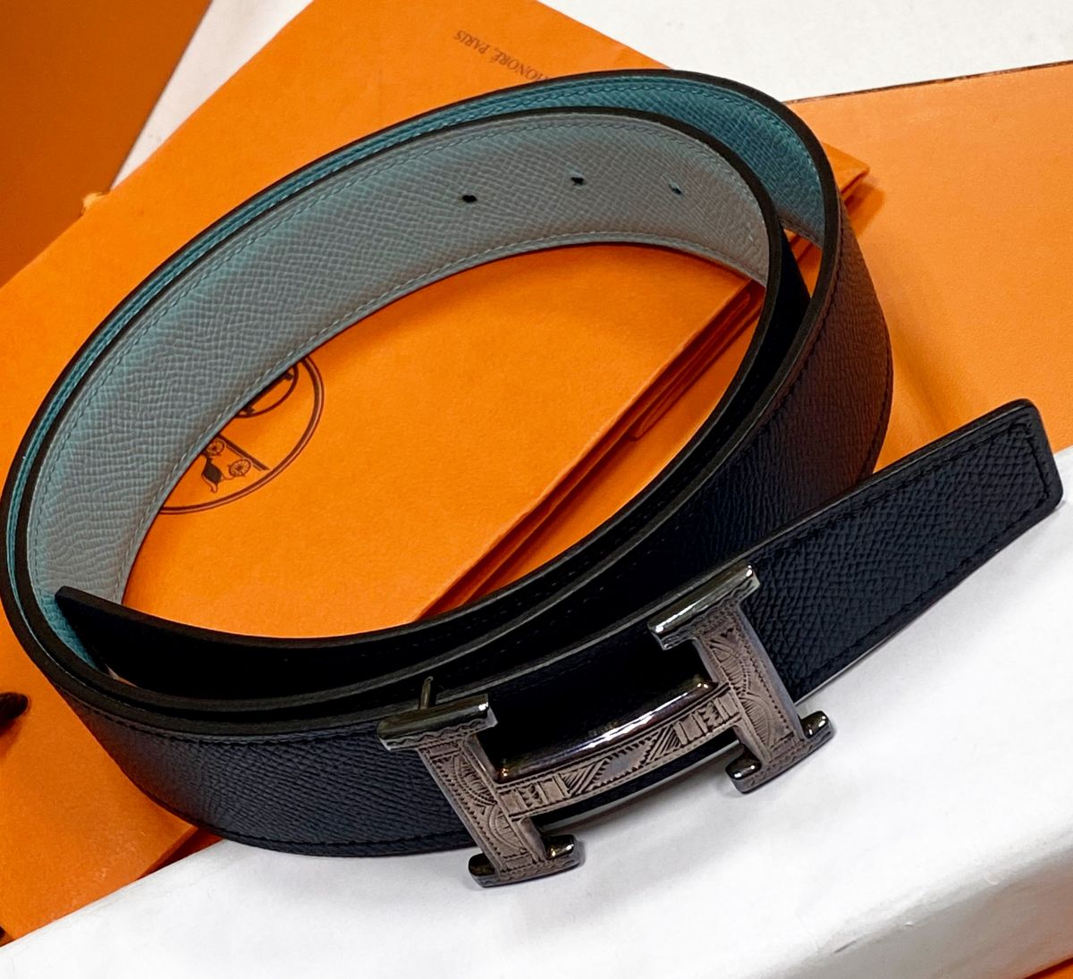 Ремень Hermes цена 46 965 руб
