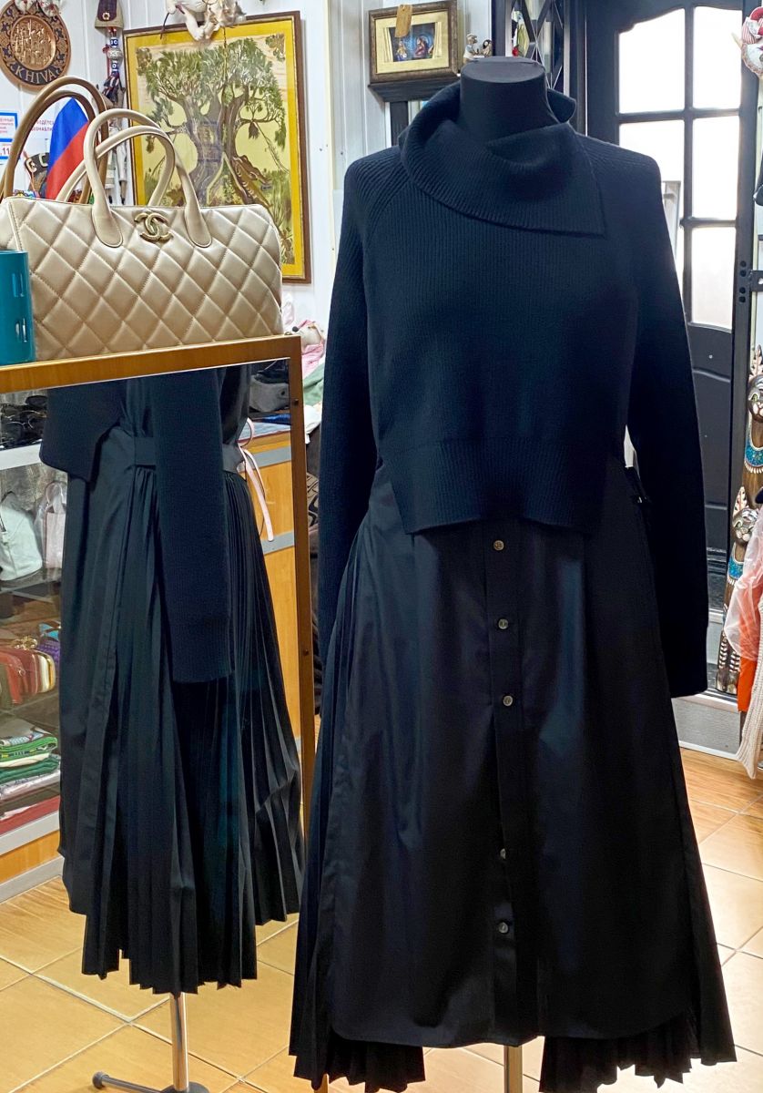 Платье Sacai размер 3 цена 46 965 руб 