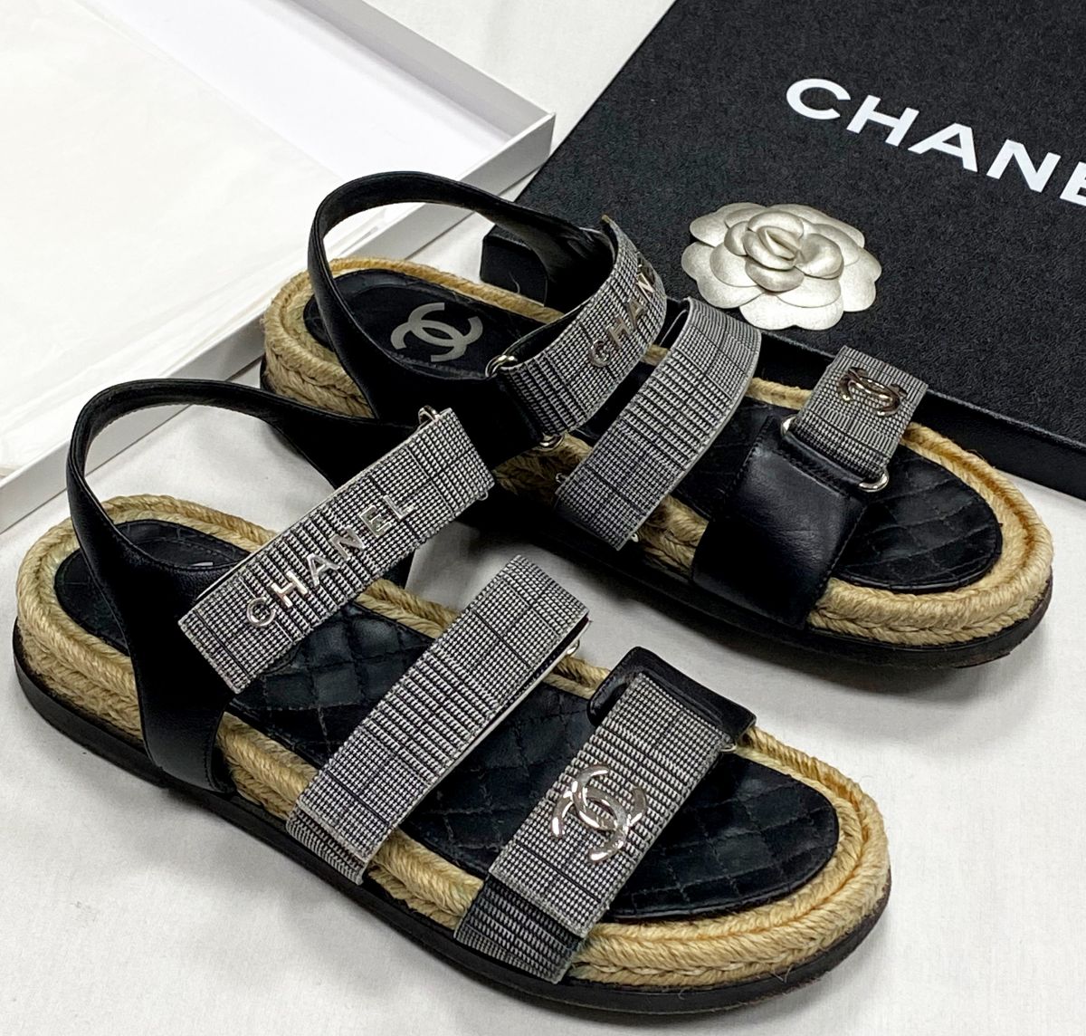 Сандали Chanel размер 38 цена 39 138 руб