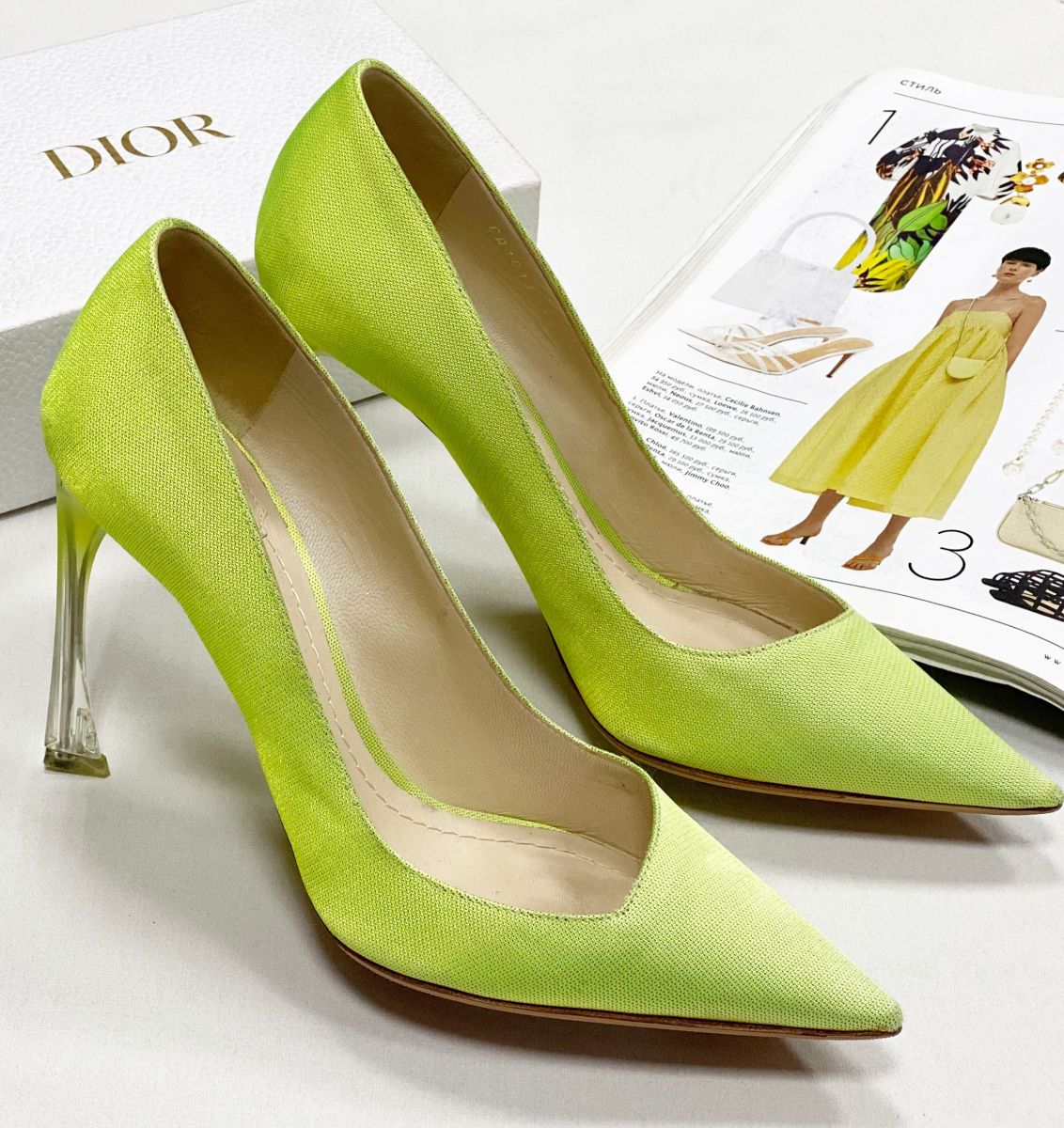 Туфли Christian Dior размер 39 цена 12 524 руб